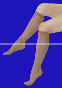 Цена за 10 пар. Крабро CRABRO ГОЛЬФЫ женские 50 Den микрофибра с лайкрой бежевые Miss уплотненные