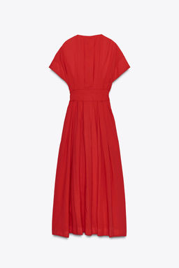 ZW COLLECTION MIDI DARTED DRESS - Zara фото 7