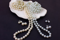 3в1:Сотуар жемчуг+Пусеты жемчуг+Подарок