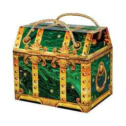 Детский сладкий новогодний подарок Малахит - Рубин фото 2