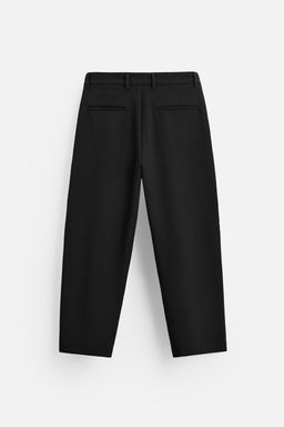RELAXED FIT PLEATED TROUSERS - Zara фото 6