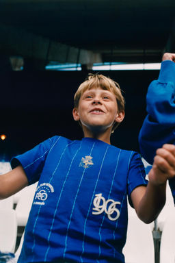 CAMISETA RAYAS RC DEPORTIVO DE A CORU?A / Crudo / Azul