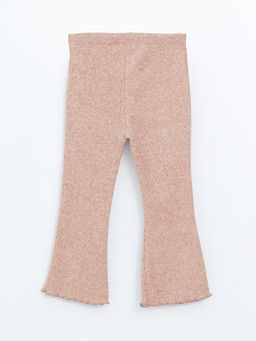 Beli Lastikli K?z ?ocuk Tayt Pantolon