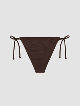 Yanlardan Ba?lamal? Kad?n Bikini Alt