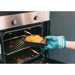 Форма для выпечки Доляна «Жаклин. Хлеб», 27.5×15×7 см, антипригарное покрытие, углеродистая сталь, чёрная