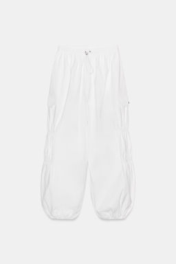 PANTAL?N CARGO STOPPER / Blanco - Zara фото 4