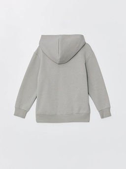 Kap??onlu Smileyworld Bask?l? Erkek ?ocuk Sweatshirt - Waikiki фото 3