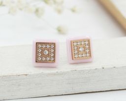 Серьги с керамикой