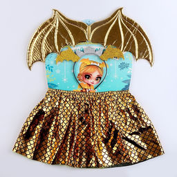 Карнавальный набор «Королева драконов»: крылья, юбка, ободок, жёлтый