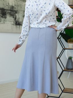 юбка на х/б подкладке лен с вискозой - Трика фото 5