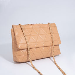 Сумка-мессенджер на магните, цвет бежевый - Simaland фото 5