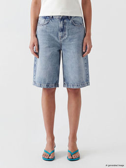 Шорты джинсовые женские Bermuda Fit