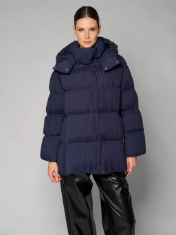 Куртка женская 12411-22048 dark blue - Eleganzza фото 2