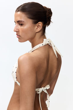 Top de bikini push-up con copas de tri?ngulo - H&m фото 7