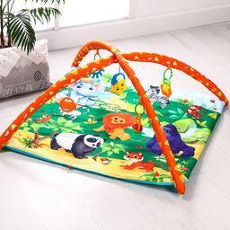 Развивающий коврик с дугами Африка, 85х85 см, Крошка Я