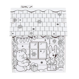 Домик-раскраска 3 в 1 Новогодний хоровод - Zabiaka фото 15