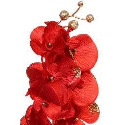 Искусственные цветы "FLOWERS GLAMOUR" 72см Орхидея красная