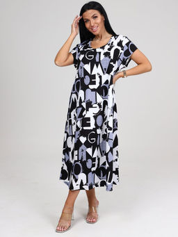 МАРТА ПЛАТЬЕ ЖЕНСКОЕ (Голубой) - А-дина фото 3