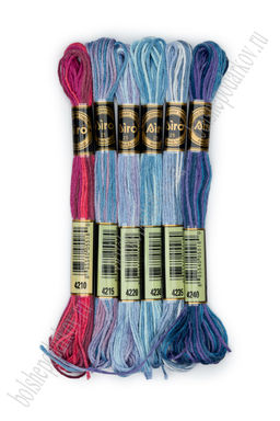 Набор ниток мулине (6 шт) SF-4104, №76