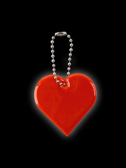 Цена за 10 шт. Светоотражающий элемент Сердце, двусторонний, 5?5 см, МИКС - Арт узор фото 4