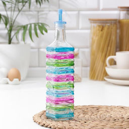 Бутыль стеклянная для соусов и масла Перелив, 600 мл, h=28 см - Simaland фото 5