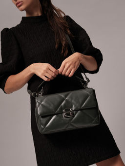 Сумка Deboro 30558 зеленый дракон