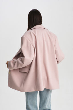 Пальто-жакет "Ёлочка" Pink