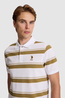 Erkek Ye_il Regular Fit Polo Yaka Ti__rt