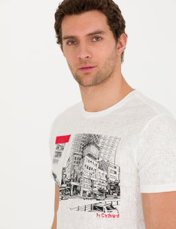 Белая облегающая футболка - Cacharel фото 2