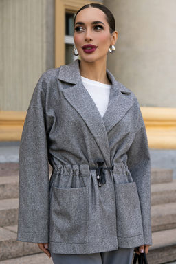 Пальто-пиджак (ткань: драп) - Lt collection фото 22