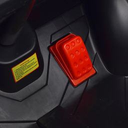 Электромобиль "Багги лайт" с р/у управлением, четырехколесный, двухместный, двойной привод (белый)