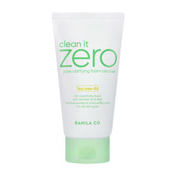 Мягкая очищающая пенка для умывания - Clean It Zero Pore Clarifying Foam Cleanser, 150 мл