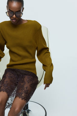 Top en punto de canal? con hombreras - H&m фото 7