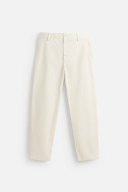 TWILL CHINO TROUSERS - Zara фото 24