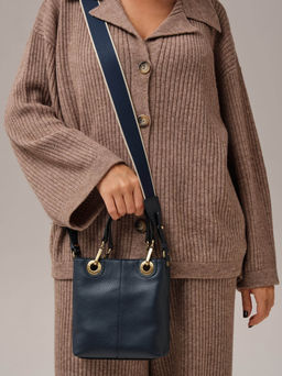 Сумка кросс-боди Deboro 30347 насыщенно-синий/суприм