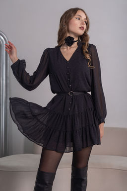 Платье Трэвис (черный) - Nadi bordo фото 4