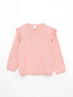 Bisiklet Yaka Uzun Kol Basic K?z Bebek Triko H?rka