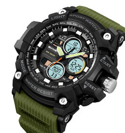 Часы наручные Skmei мужские электронные спортивные 2349green