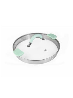 LR02-542 Кастрюля LARA (нерж) MINT 20x11см, 3,3л, носик, индукционное дно, крышка с бортом  фото 4