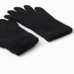 Перчатки женские MINAKU, чёрные, 25 см