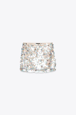 SEQUIN MINI SKIRT