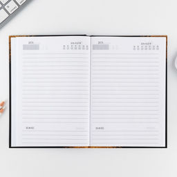 Набор ежедневник А5, 80 л в твердой обложке и ручка «23 февраля: Сила, воля, характер»