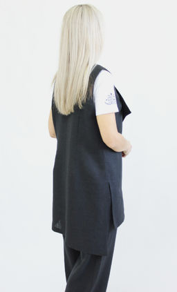 100% ЛЁН Жилет - Елецкие узоры фото 2