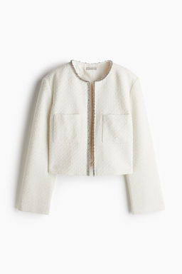 Chaqueta de boucle con strass - H&m фото 5