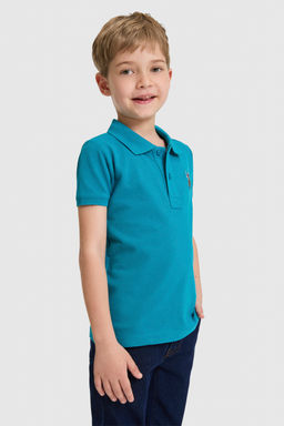 Erkek Гocuk Petrol Polo Yaka Basic TiЕГrt - U.s. polo assn фото 3