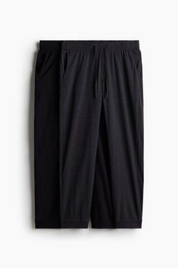 Pack de 2 joggers de punto Regular Fit