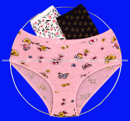 Цена за 3 шт. Трусы женские Miss Emma Турция высокая посадка большие размеры № 6