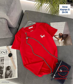 Футболка женская из хлопка