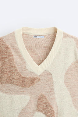 TERRY JACQUARD VEST - Zara фото 8