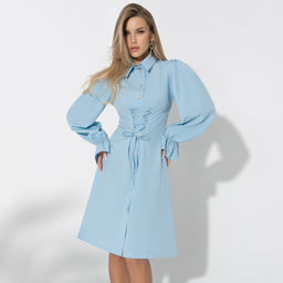 Платье Секрет роскоши (blue) - Charutti фото 4